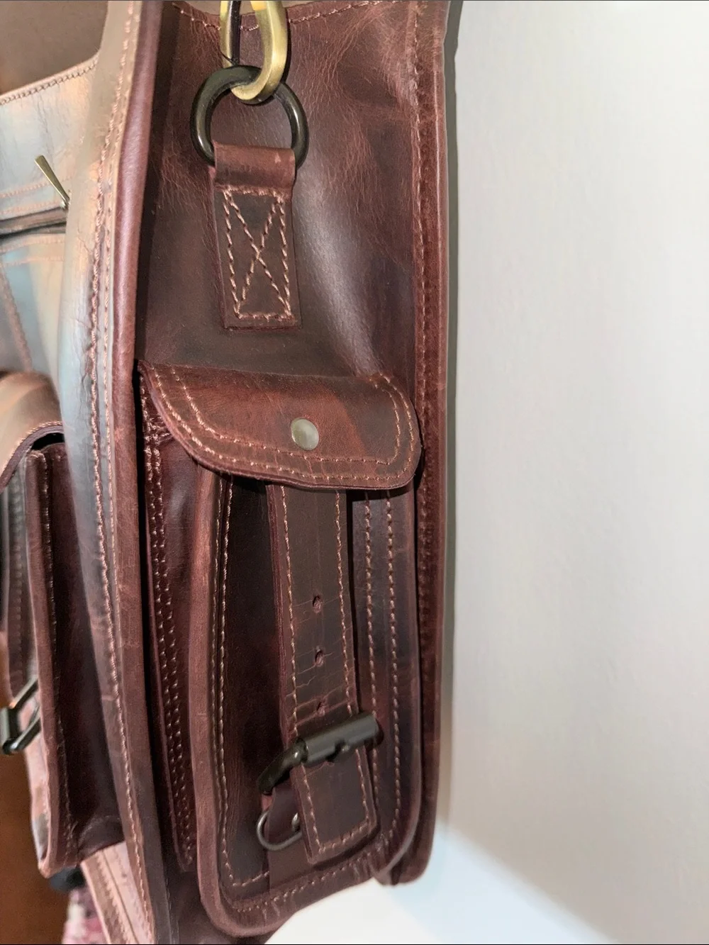 Brown Leather Briefcase
